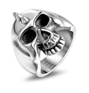 S.steel skull ring