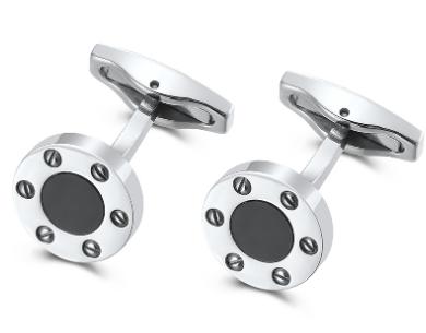 S.steel cufflink