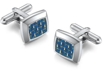 S.steel cufflink