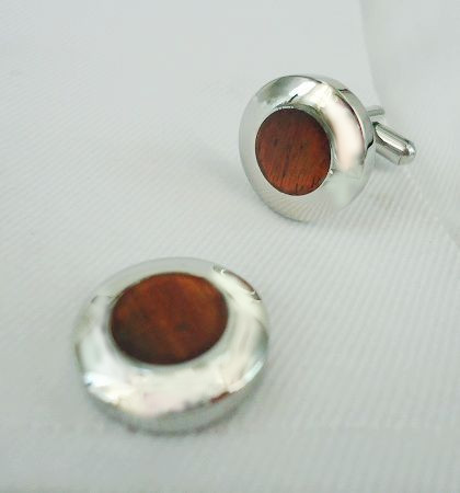 S.steel cufflink