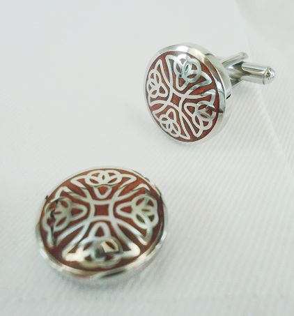 S.steel cufflink