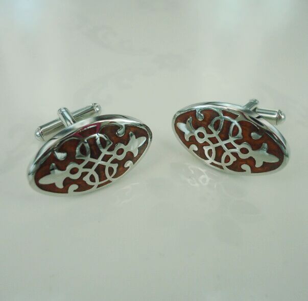 S.steel cufflink