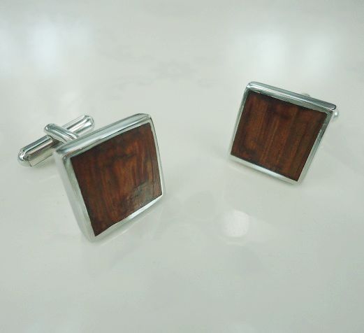 S.steel cufflink