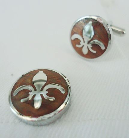 S.steel cufflink
