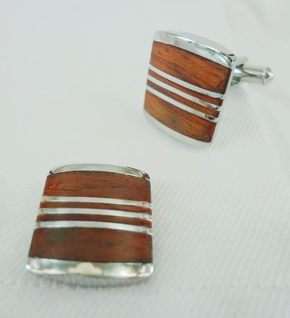 S.steel cufflink